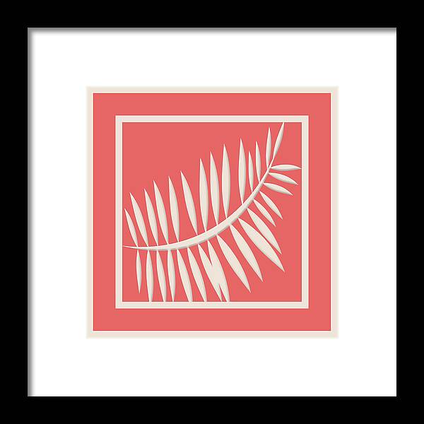 Cayenne Framed Print featuring the painting Cayenne Abstract No.2 by Bonnie Bruno