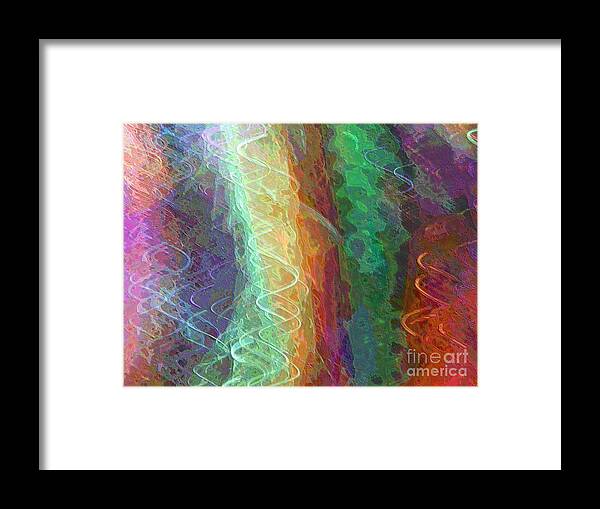Celeritas Framed Print featuring the mixed media Celeritas 44 by Leigh Eldred