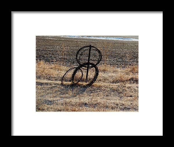 Spring Framed Print featuring the photograph Celtic Barbed by Wild Thing