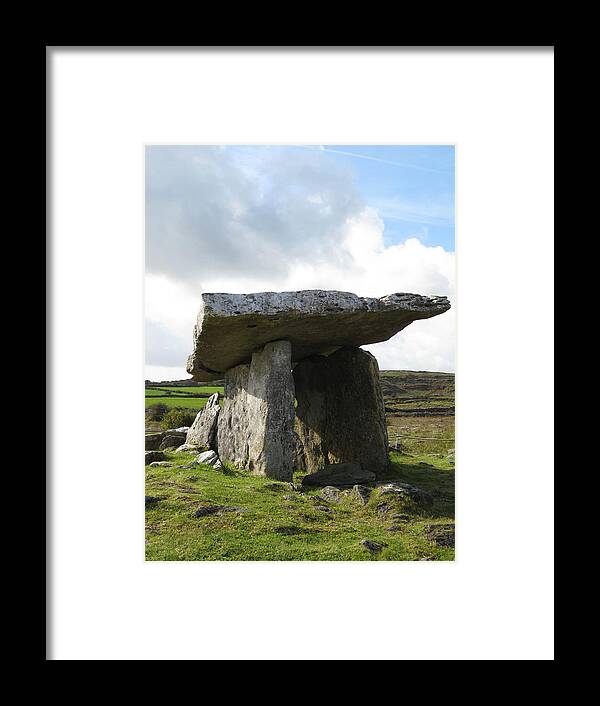 Dolmen Framed Print featuring the photograph Celtic Portal by Barbara Von Pagel