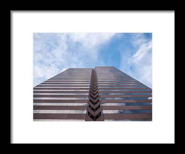 14-45mm Framed Print featuring the photograph Center at 600 Vine by Rob Amend
