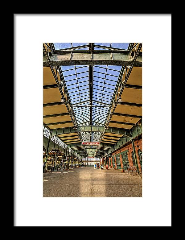 Cnj Framed Print featuring the photograph Central Railroad of New Jersey CRRNJ by Susan Candelario