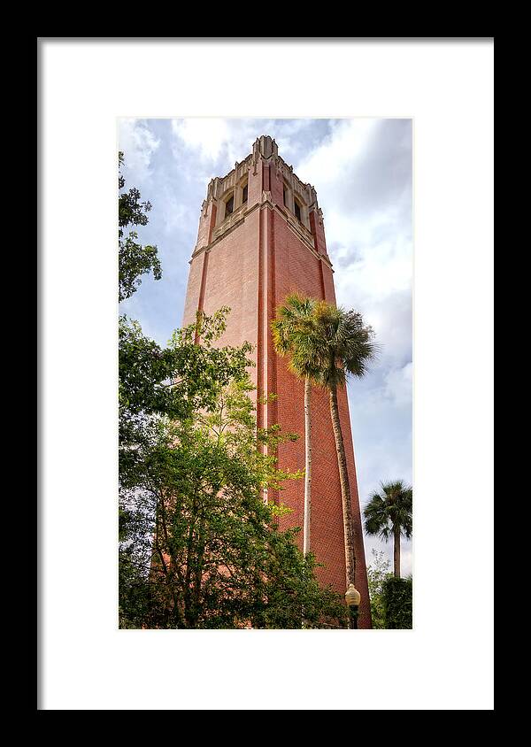 Architecture Framed Print featuring the photograph Century Tower by Joan Carroll