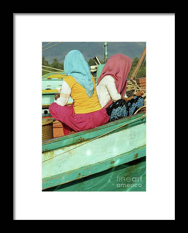 Cambodia Framed Print featuring the photograph Cham Women by Rick Piper Photography