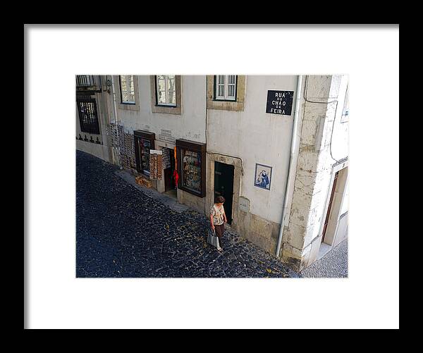 Lady Framed Print featuring the photograph Chao da Feira by Luis Esteves