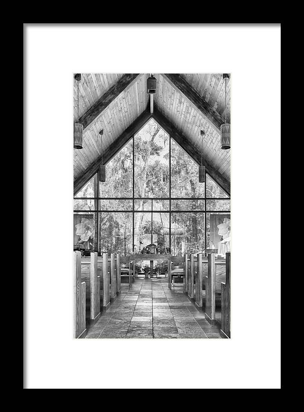 Nature Framed Print featuring the photograph Chapel by Howard Salmon