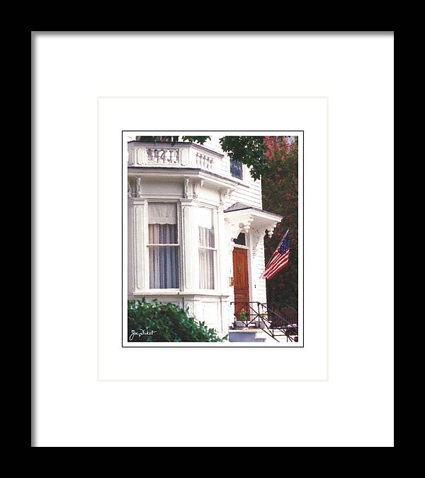 Charleston Framed Print featuring the digital art Charleston Architecture 6 by Joe Duket