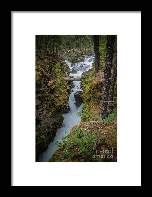 Carrie Cole Framed Print featuring the photograph Chasm by Carrie Cole