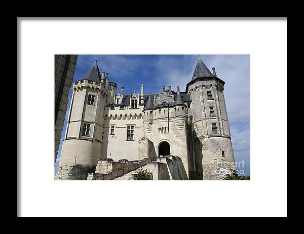 Castle Framed Print featuring the photograph Chateau Saumur by Christiane Schulze Art And Photography