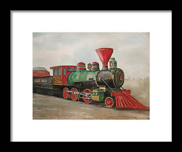 Chattanooga Framed Print featuring the painting Chattanooga Choo-Choo by Frank SantAgata