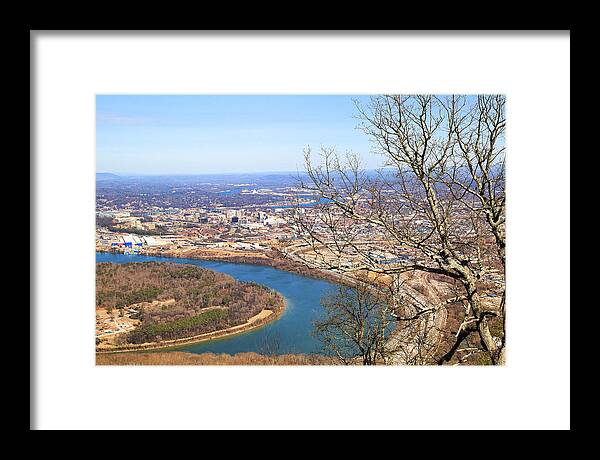Chattanooga Framed Print featuring the photograph Chattanooga View by Donna Kennedy