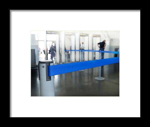 People Framed Print featuring the photograph Checking Point by Vm