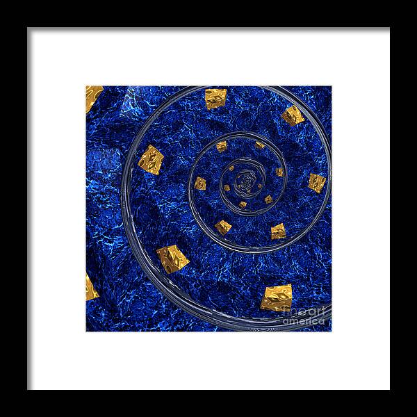First Star Art Framed Print featuring the digital art Cheese Sea by jammer by First Star Art
