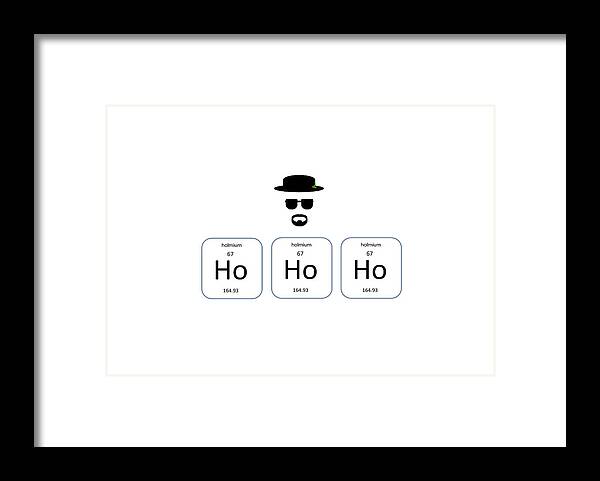 Richard Reeve Framed Print featuring the photograph Chemistry - A White Christmas by Richard Reeve