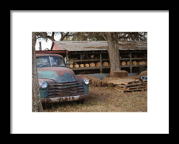 Steve Sperry Mighty Sight Studio Photography Framed Print featuring the photograph Chevy at the Stand by Steve Sperry