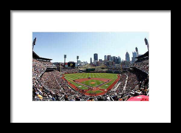 Professional Sport Framed Print featuring the photograph Chicago Cubs V Pittsburgh Pirates by Justin K. Aller
