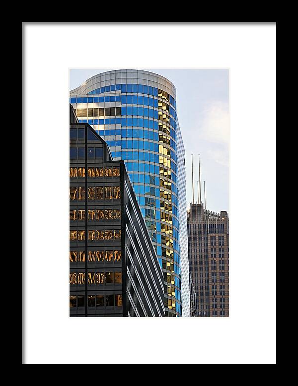 Millennium Park Framed Print featuring the photograph Chicago Reflections 2 by Theo OConnor