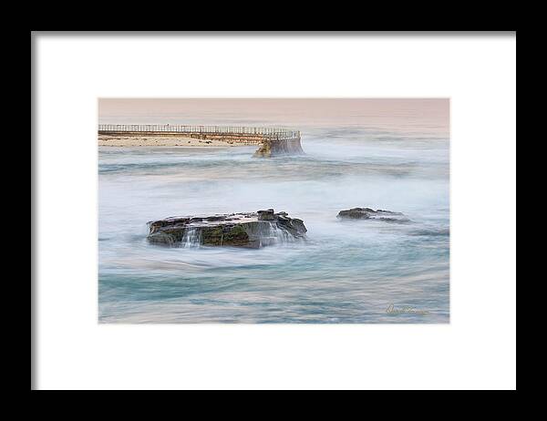 La Jolla Framed Print featuring the photograph Children's Pool by Dan McGeorge