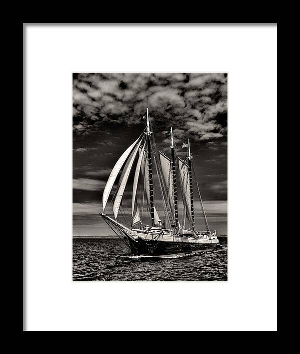 Windjammer Framed Print featuring the photograph Chimes by Fred LeBlanc