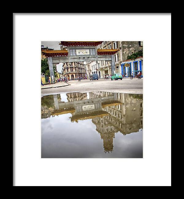 Photography Framed Print featuring the photograph Chinatown by Gigi Ebert