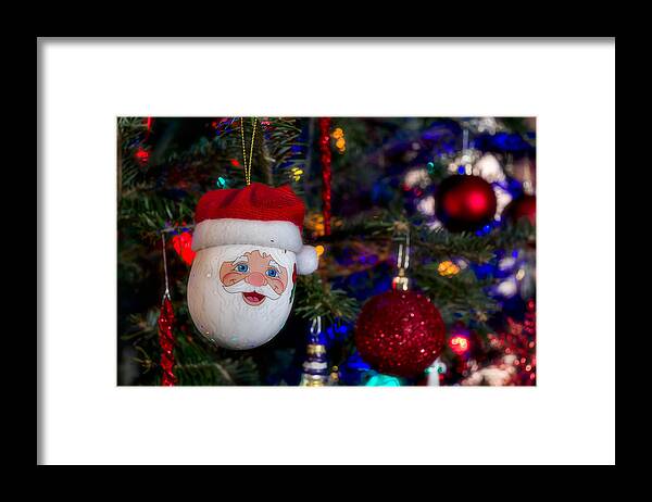 Tree Framed Print featuring the photograph Christmas Card by Eduard Moldoveanu