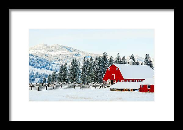 Christmas Framed Print featuring the photograph Christmas Dreams by William Krumpelman