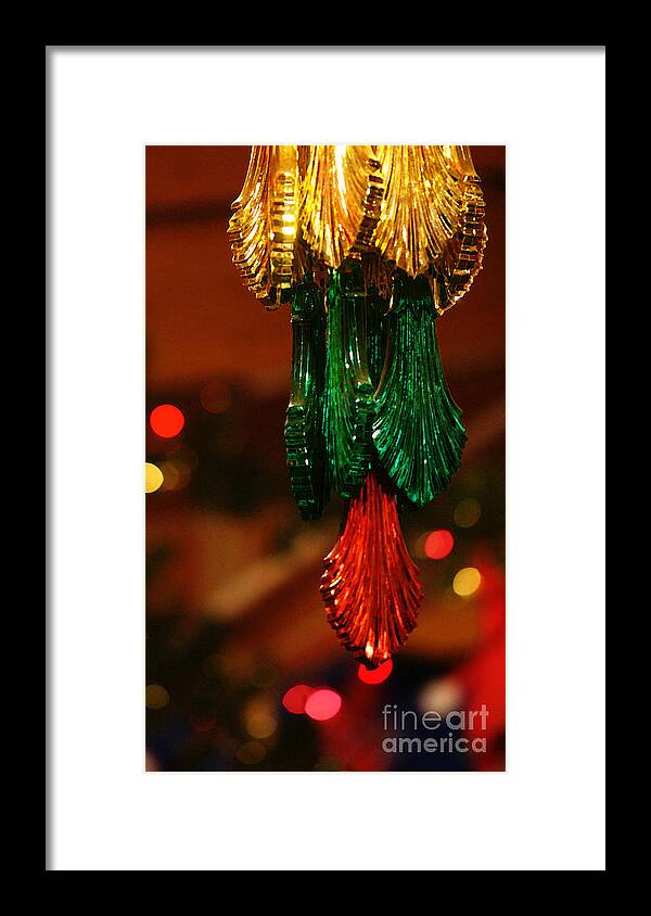 Christmas Framed Print featuring the photograph Christmas Holiday Party 3 by Linda Shafer