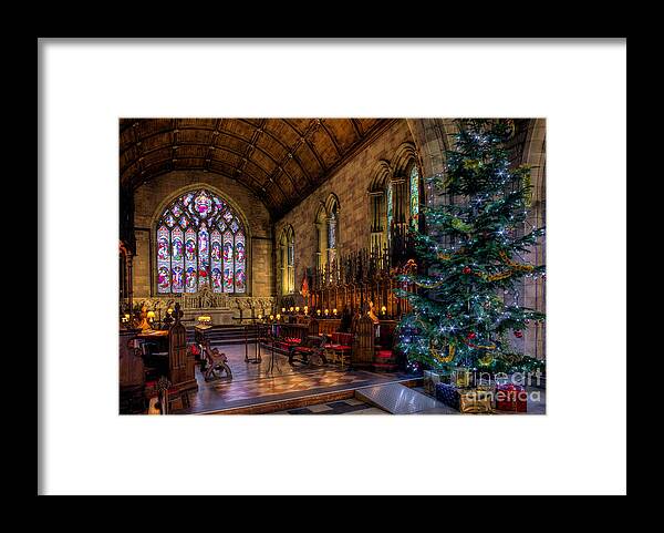 Christmas Framed Print featuring the photograph Christmas Time by Adrian Evans