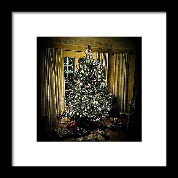 Christmastree Framed Print featuring the photograph #christmasindetroit #christmastree I by Harvey Christian