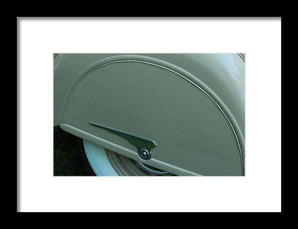 Chrysler Airflow Framed Print featuring the photograph Chrysler Airflow #5 by Jim Cotton