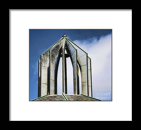 Springfield Framed Print featuring the photograph Church - Tower Bell - Luther Fine Art by Luther Fine Art