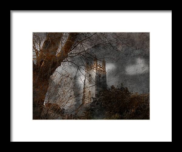 Church Tower - Nigel Watts Framed Print featuring the photograph Church Tower by Nigel Watts