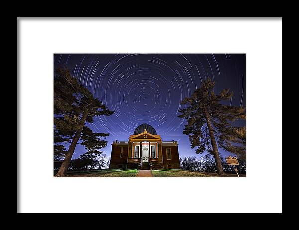 Cincinnati Framed Print featuring the photograph Cincinnati Observatory by Keith Allen