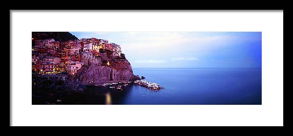 Tranquility Framed Print featuring the photograph Cinque Terre, My Favourite Place In by Danise Tang