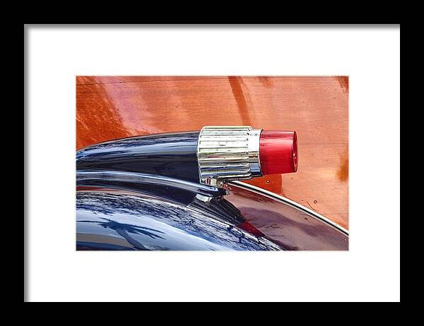 Auto Framed Print featuring the photograph Classic Car Art by Dart Humeston