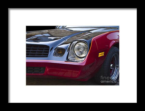 Chevrolet Camaro Framed Print featuring the photograph Classic Chevrolet Camaro by Heiko Koehrer-Wagner