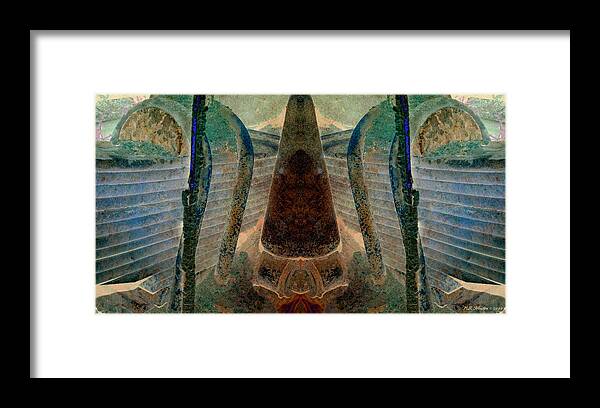 Abstract Framed Print featuring the photograph Classified by WB Johnston