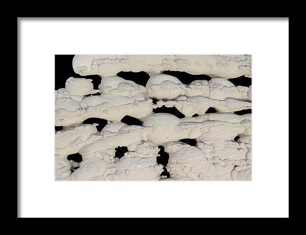 Rock Framed Print featuring the photograph Clay Concretion by Science Stock Photography/science Photo Library