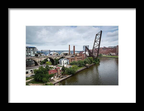 Cleveland West Bank Framed Print featuring the photograph Cleveland West Bank by Dale Kincaid