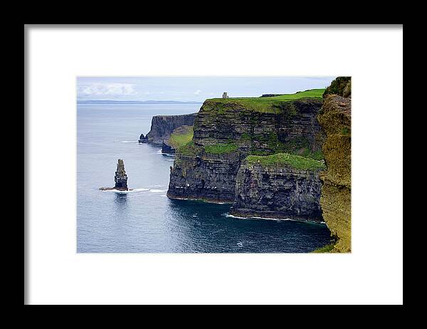 Tranquility Framed Print featuring the photograph Cliffs Of Moher by Sebastian Condrea