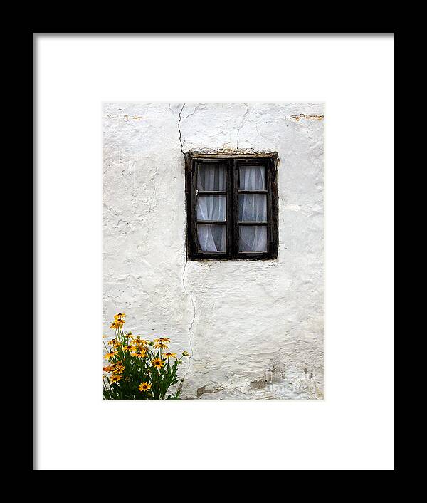 Old House Framed Print featuring the photograph Closed by Alexa Szlavics