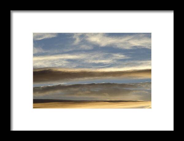 Clouds Framed Print featuring the photograph Cloud series 25 by Teri Schuster