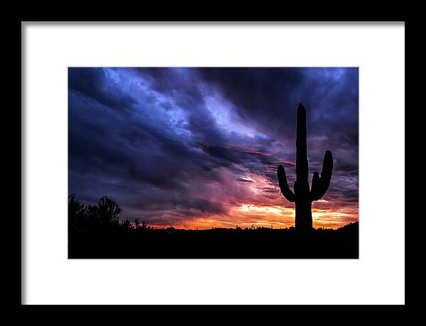 Clouds And Colors Framed Print featuring the photograph Clouds and Colors by Anthony Citro