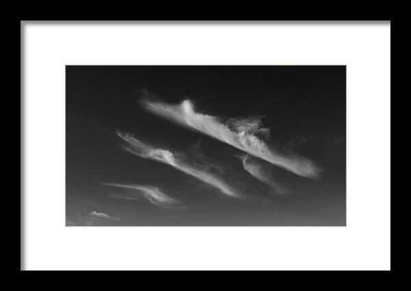 Clouds Framed Print featuring the photograph Clouds by Don Spenner