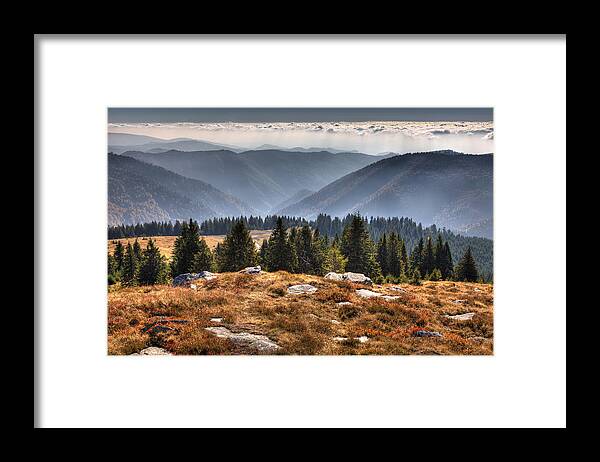 Clouds Over Romania - Daniel Alexandrescu Framed Print featuring the photograph Clouds Over Romania by Daniel Alexandrescu 