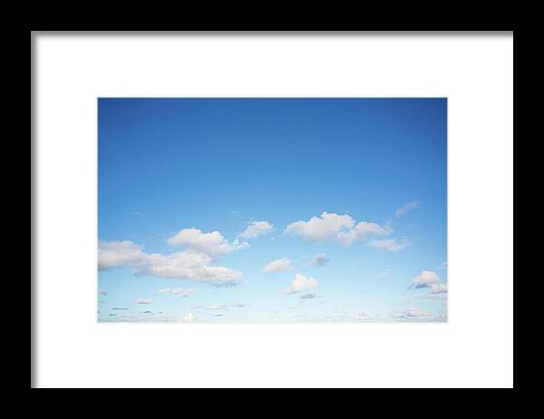 Tranquility Framed Print featuring the photograph Cloudscape by David Freund