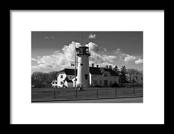 Cape Cod Framed Print featuring the photograph Coast Guard Station Chatham by Bill Barber