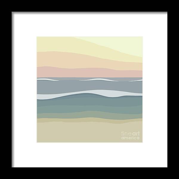 Coast Framed Print featuring the painting Coast by Henry Manning