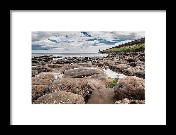 Landscape Framed Print featuring the photograph Coast by Sergey Simanovsky