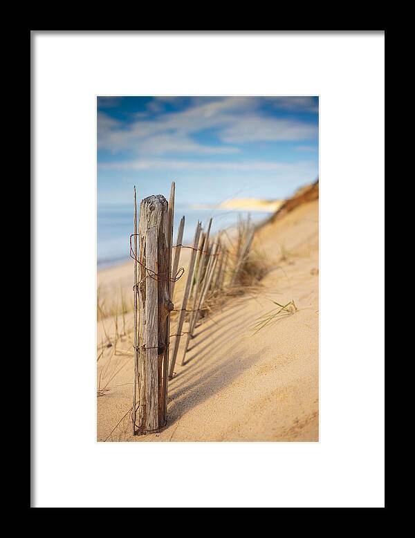 Coastline Framed Print featuring the photograph Coastline by Darius Aniunas